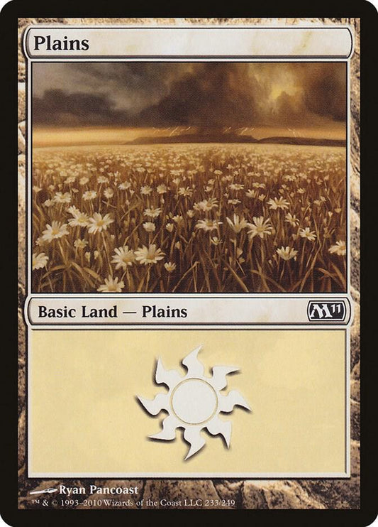 Plains (233) - Magic 2011 (M11)