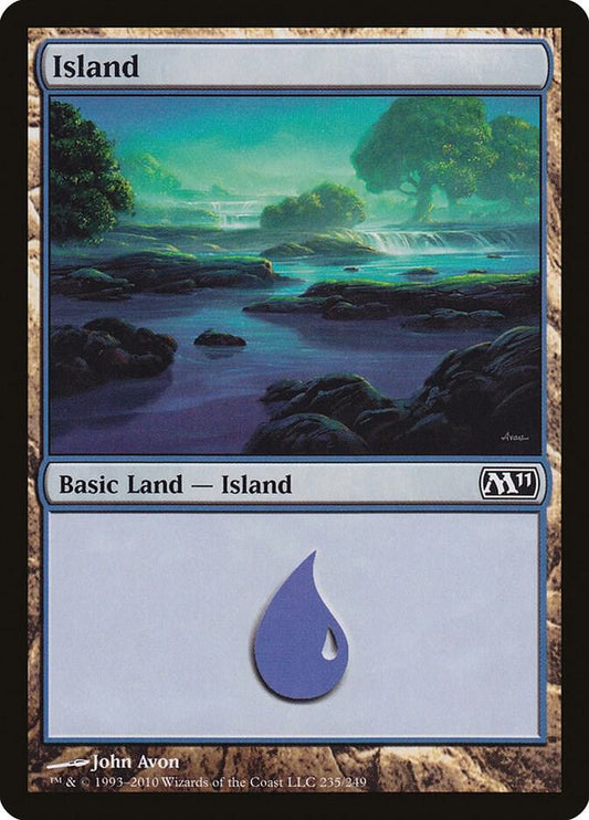 Island (235) - Magic 2011 (M11)