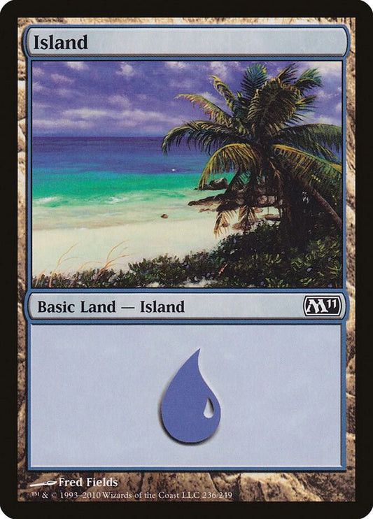 Island (236) - Magic 2011 (M11)