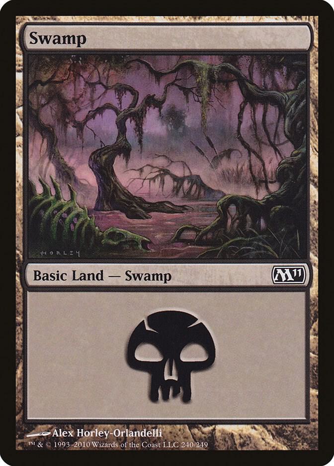 Swamp (240) - Magic 2011 (M11)