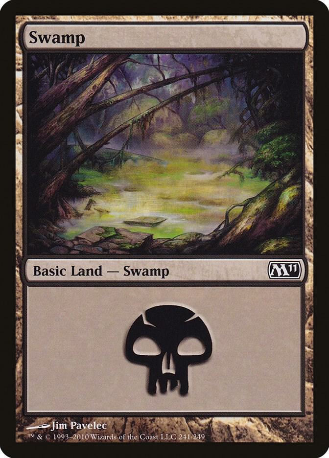 Swamp (241) - Magic 2011 (M11)