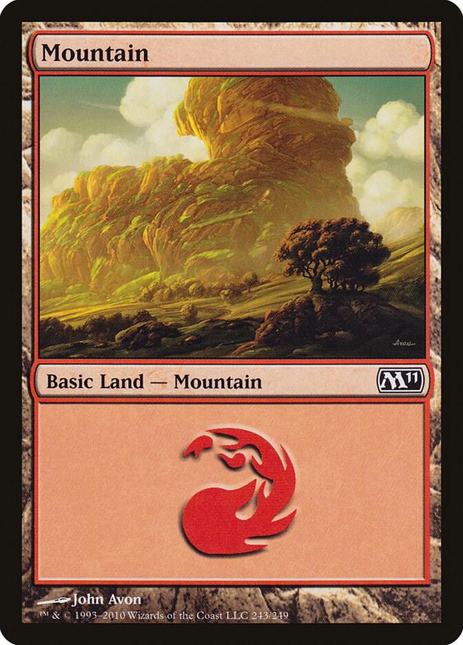 Mountain (243) - Magic 2011 (M11)