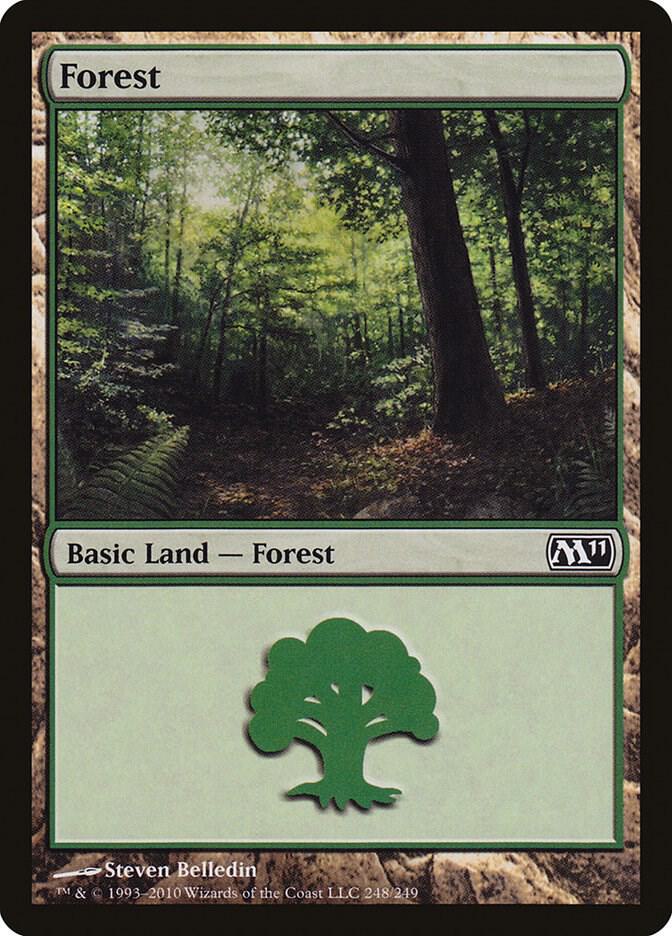 Forest (248) - Magic 2011 (M11)