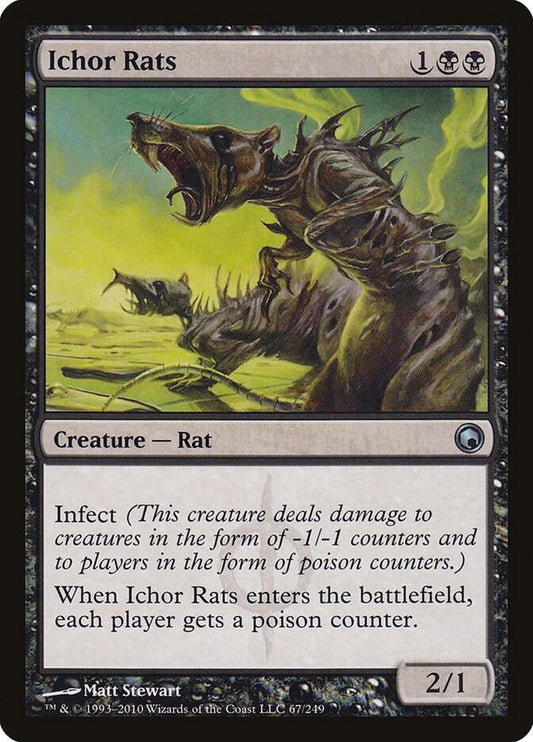 Ichor Rats - Scars of Mirrodin (SOM)