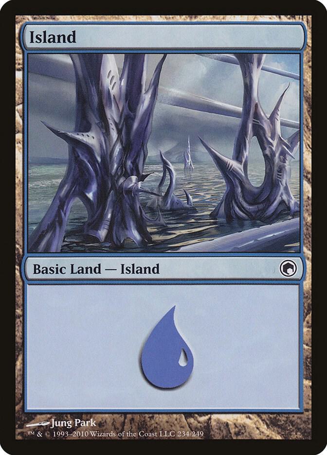 Island (234) - Scars of Mirrodin (SOM)