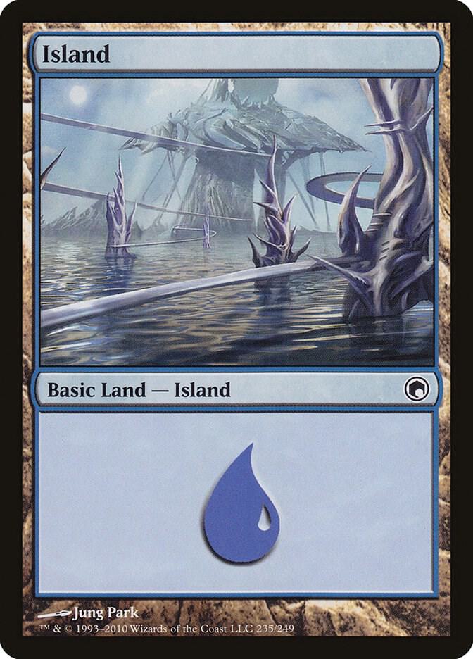 Island (235) - Scars of Mirrodin (SOM)