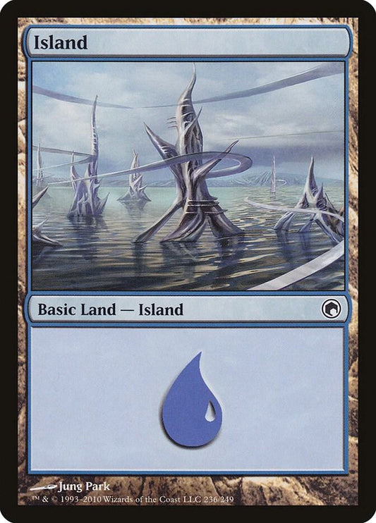 Island (236) - Scars of Mirrodin (SOM)