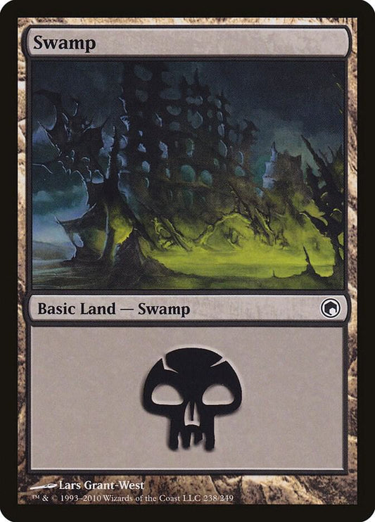 Swamp (238) - Scars of Mirrodin (SOM)