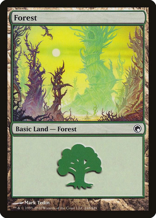 Forest (248) - Scars of Mirrodin (SOM)