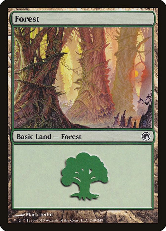 Forest (249) - Scars of Mirrodin (SOM)