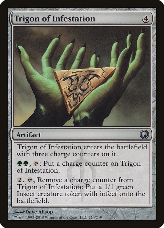 Trigon of Infestation - Scars of Mirrodin (SOM)