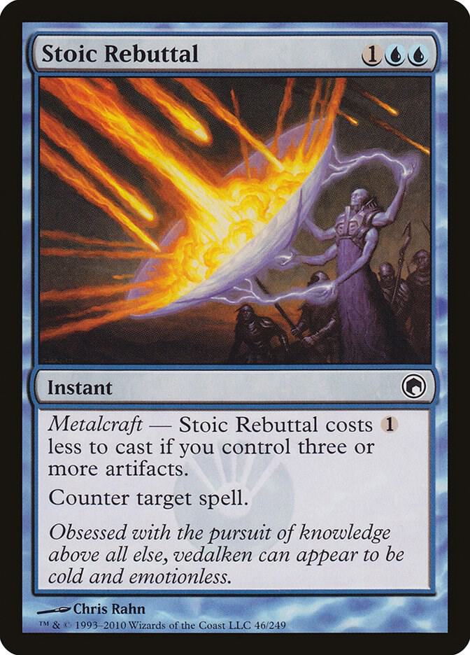 Stoic Rebuttal - Scars of Mirrodin (SOM)