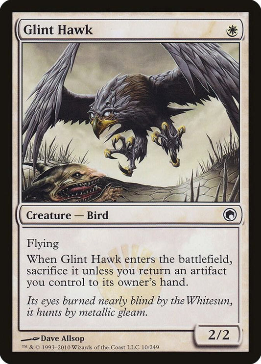 Glint Hawk - Scars of Mirrodin (SOM)