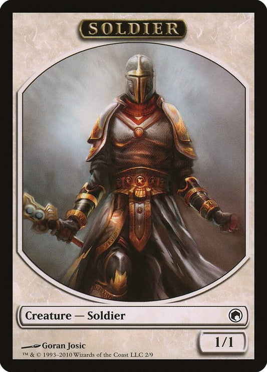 Soldier Token - Scars of Mirrodin (SOM)