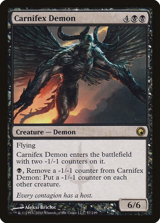 Carnifex Demon - Scars of Mirrodin (SOM)