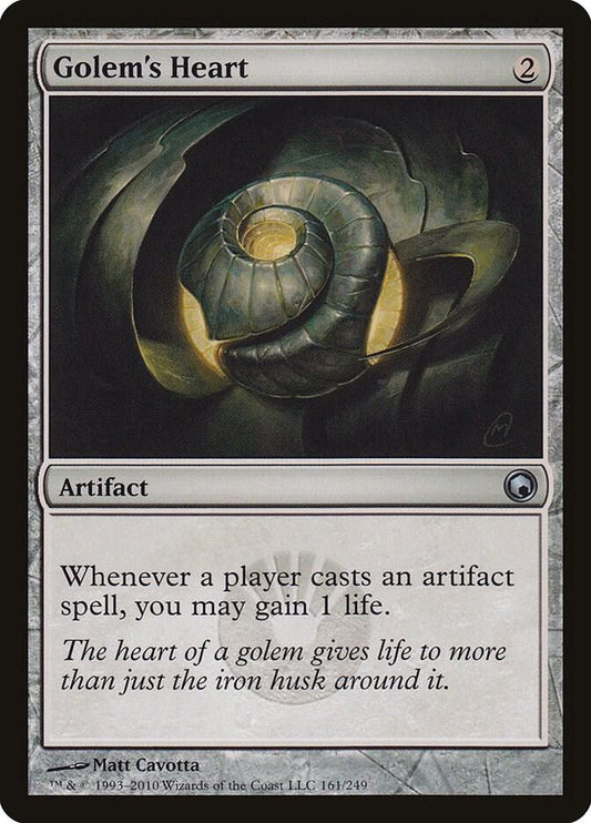 Golem's Heart - Scars of Mirrodin (SOM)