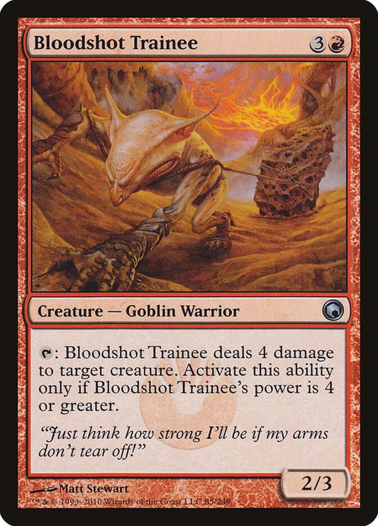 Bloodshot Trainee - Scars of Mirrodin (SOM)