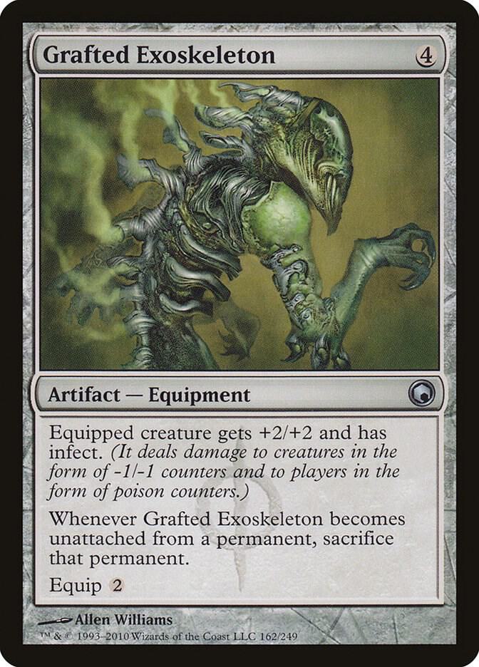 Grafted Exoskeleton - Scars of Mirrodin (SOM)