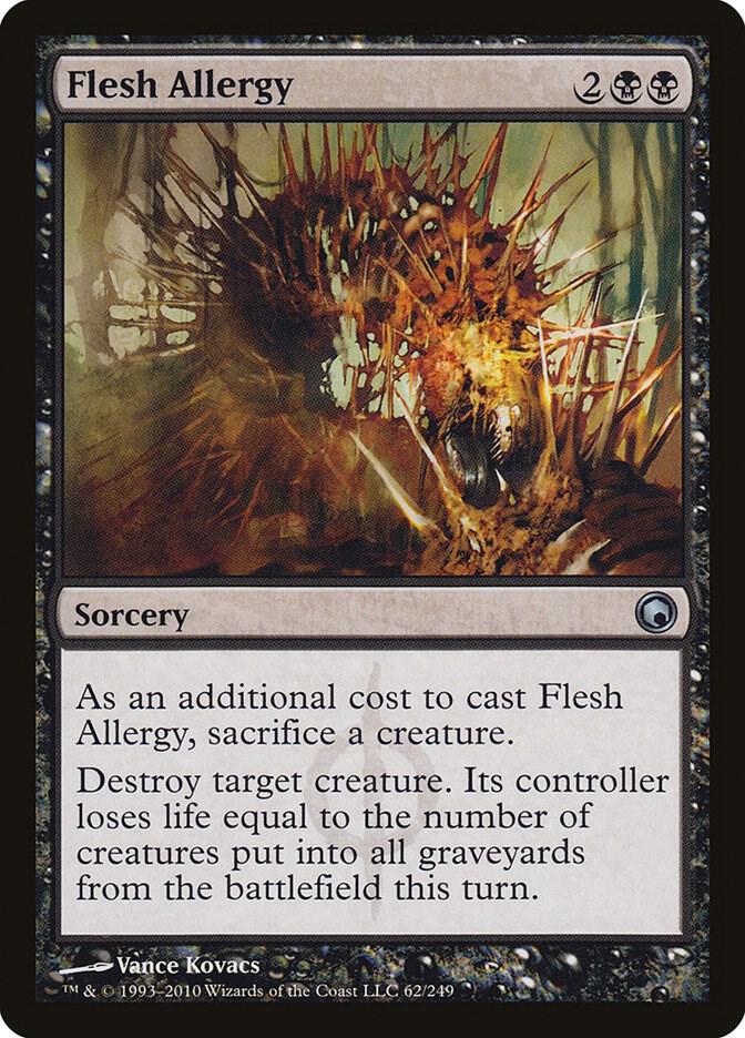 Flesh Allergy - Scars of Mirrodin (SOM)