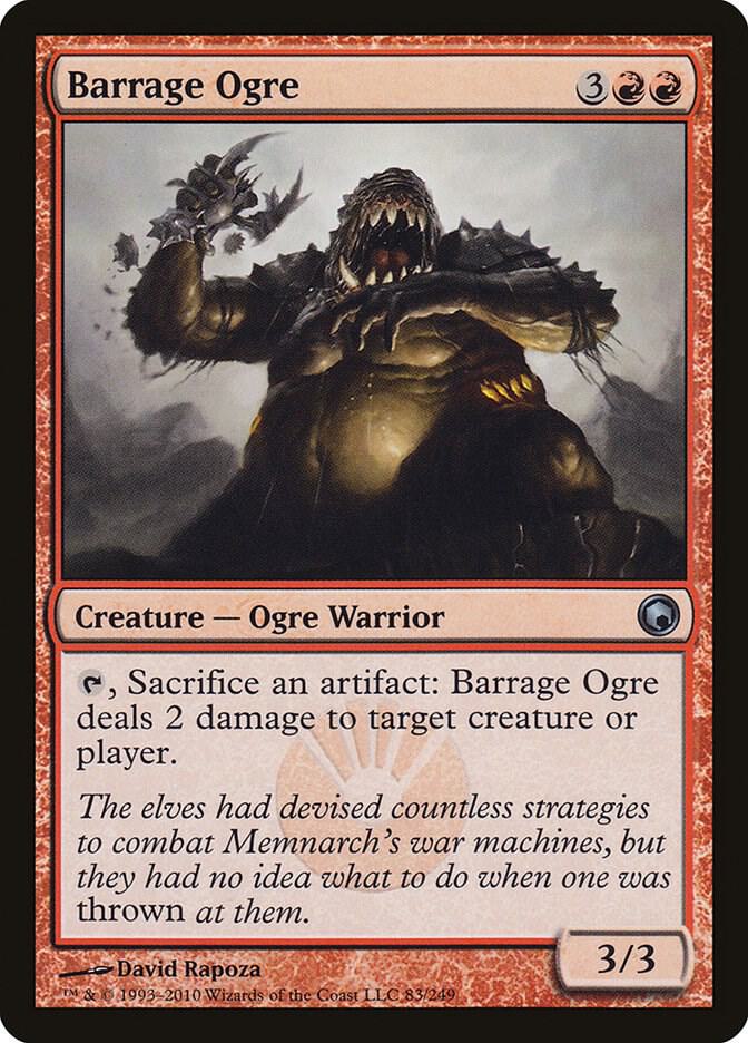 Barrage Ogre - Scars of Mirrodin (SOM)