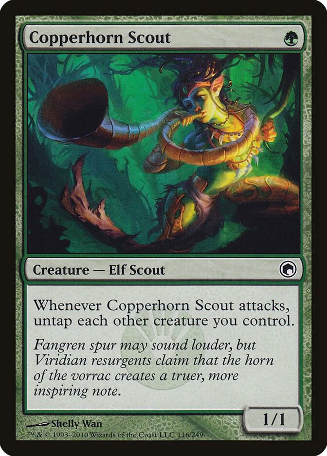 Copperhorn Scout - Scars of Mirrodin (SOM)