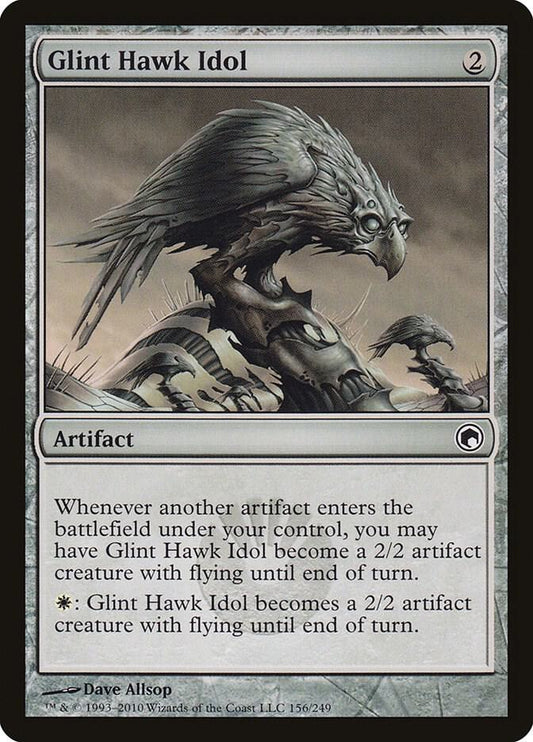 Glint Hawk Idol - Scars of Mirrodin (SOM)