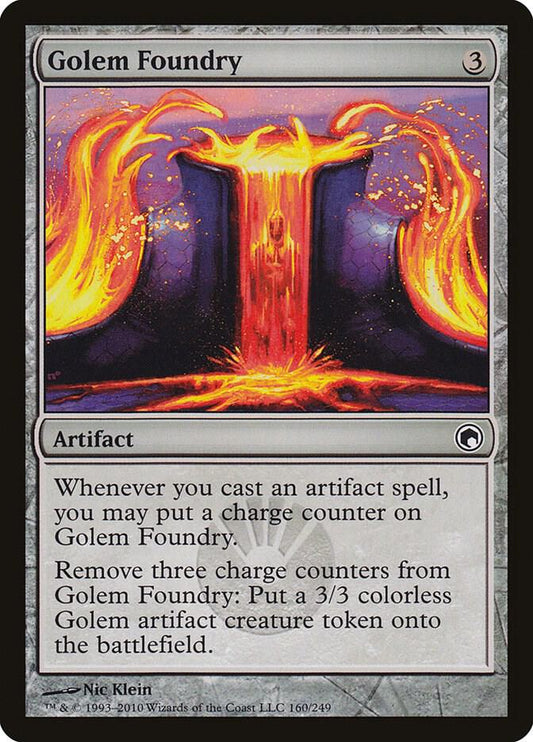 Golem Foundry - Scars of Mirrodin (SOM)