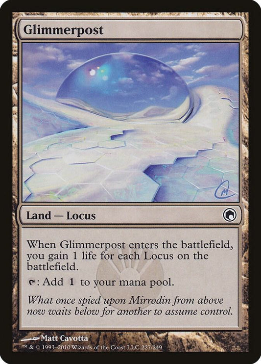 Glimmerpost - Scars of Mirrodin (SOM)