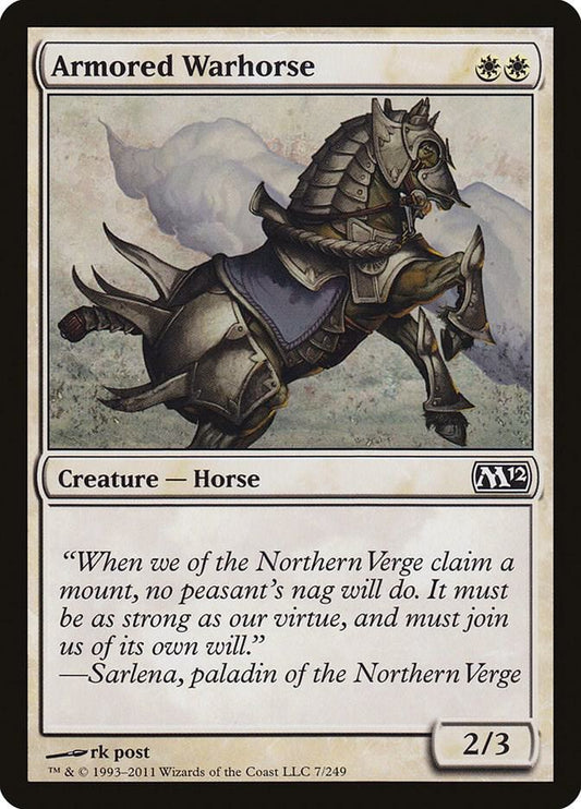 Armored Warhorse - Magic 2012 (M12)