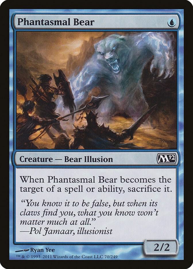 Phantasmal Bear - Magic 2012 (M12)