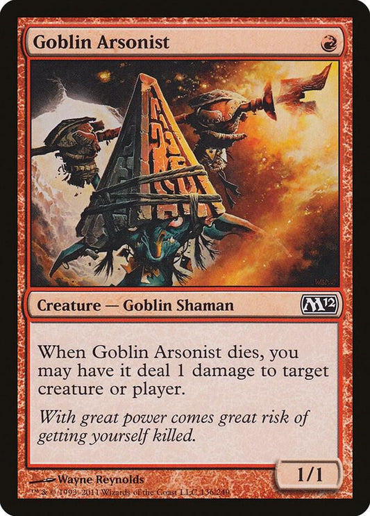 Goblin Arsonist - Magic 2012 (M12)