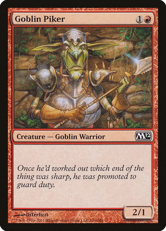 Goblin Piker - Magic 2012 (M12)