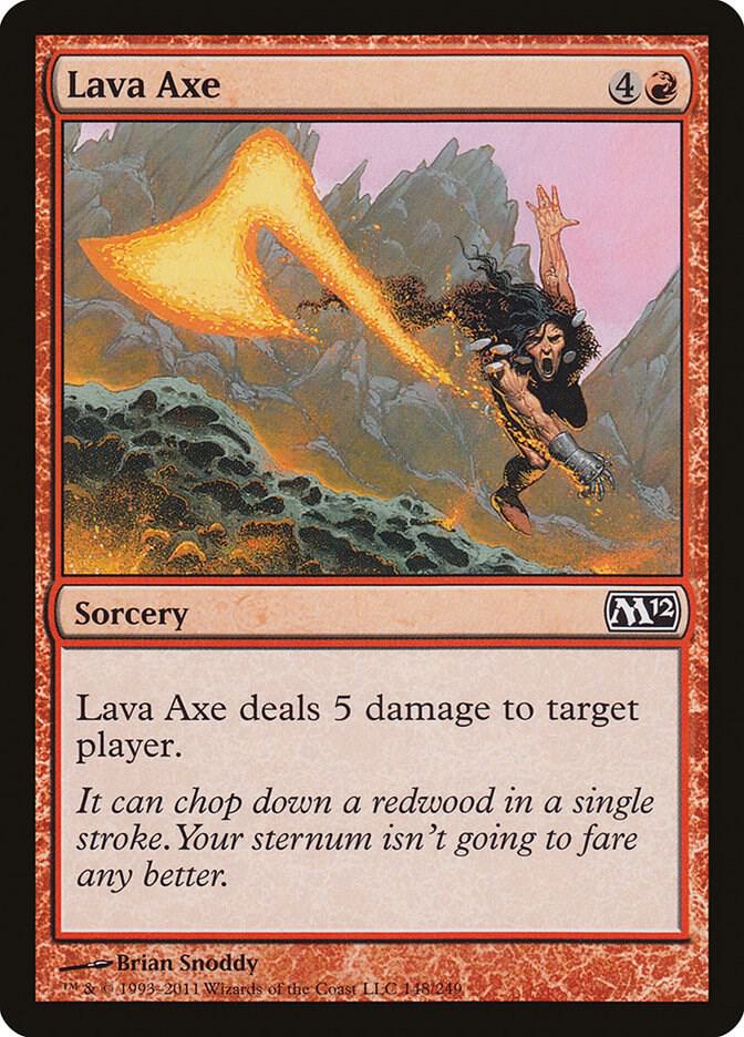 Lava Axe - Magic 2012 (M12)