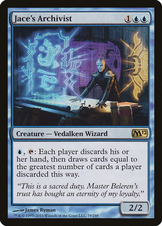 Jace's Archivist - Magic 2012 (M12)