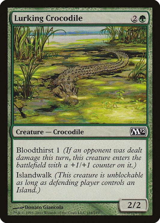 Lurking Crocodile - Magic 2012 (M12)