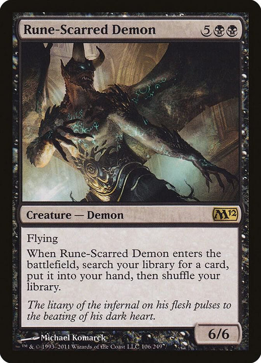 Rune-Scarred Demon - Magic 2012 (M12)