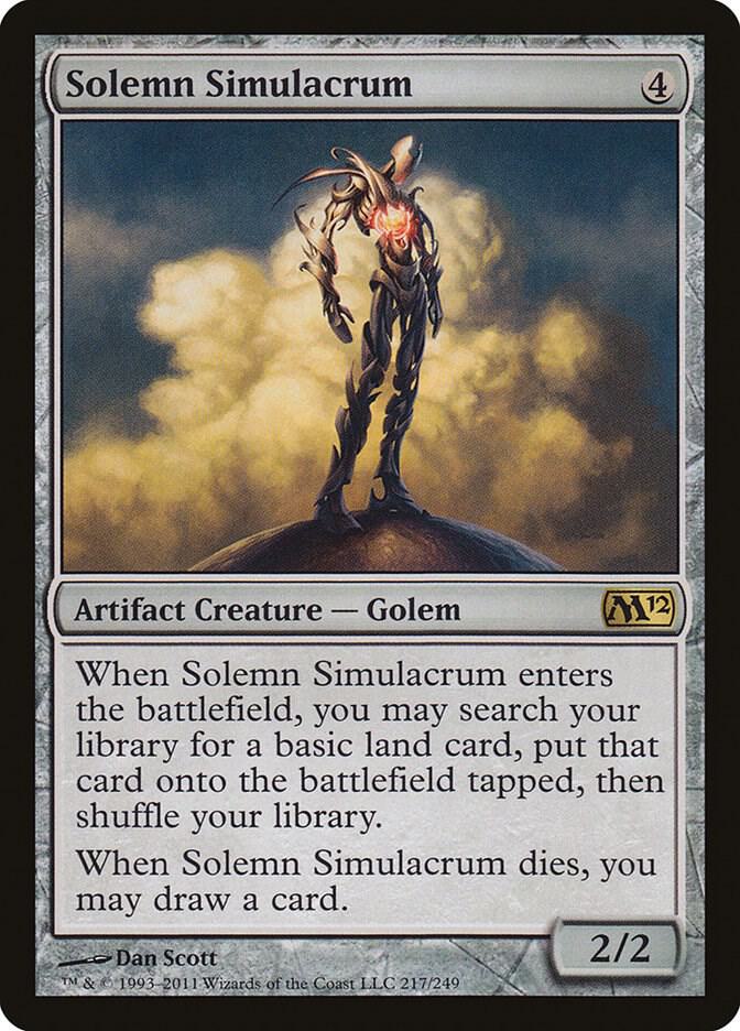 Solemn Simulacrum - Magic 2012 (M12)