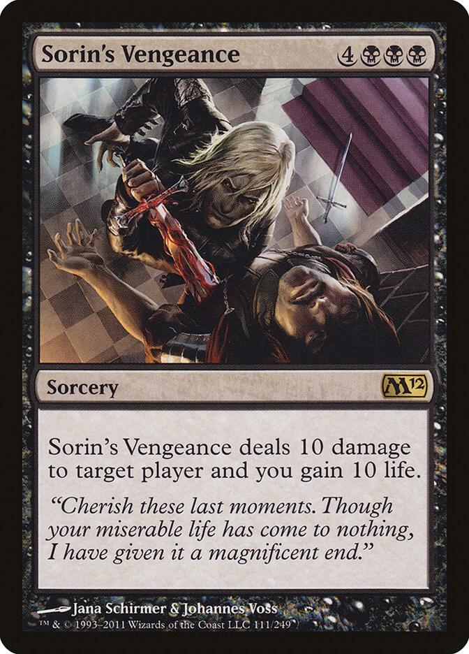 Sorin's Vengeance - Magic 2012 (M12)