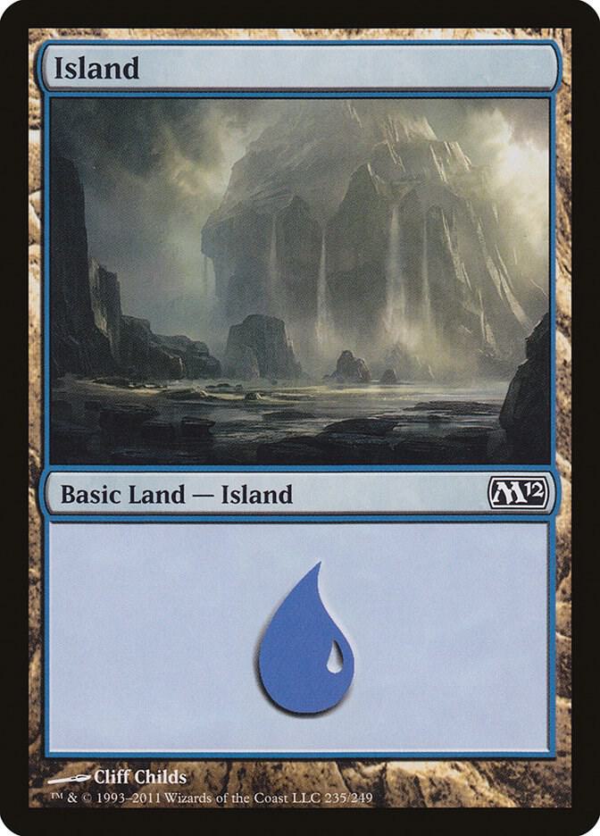 Island (235) - Magic 2012 (M12)