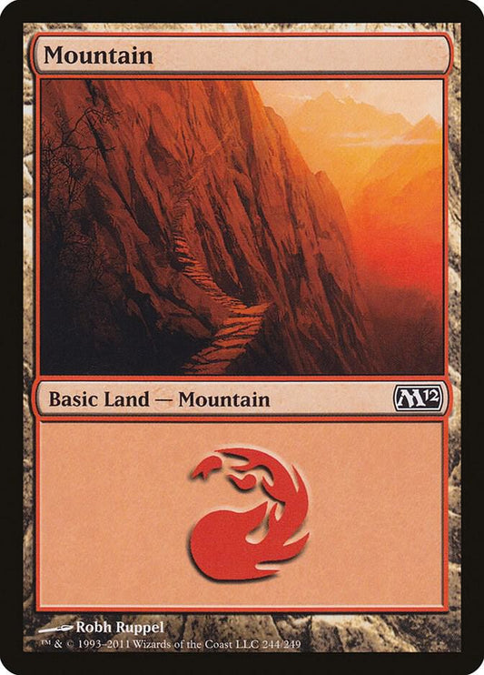 Mountain (244) - Magic 2012 (M12)