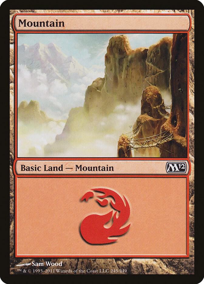 Mountain (245) - Magic 2012 (M12)