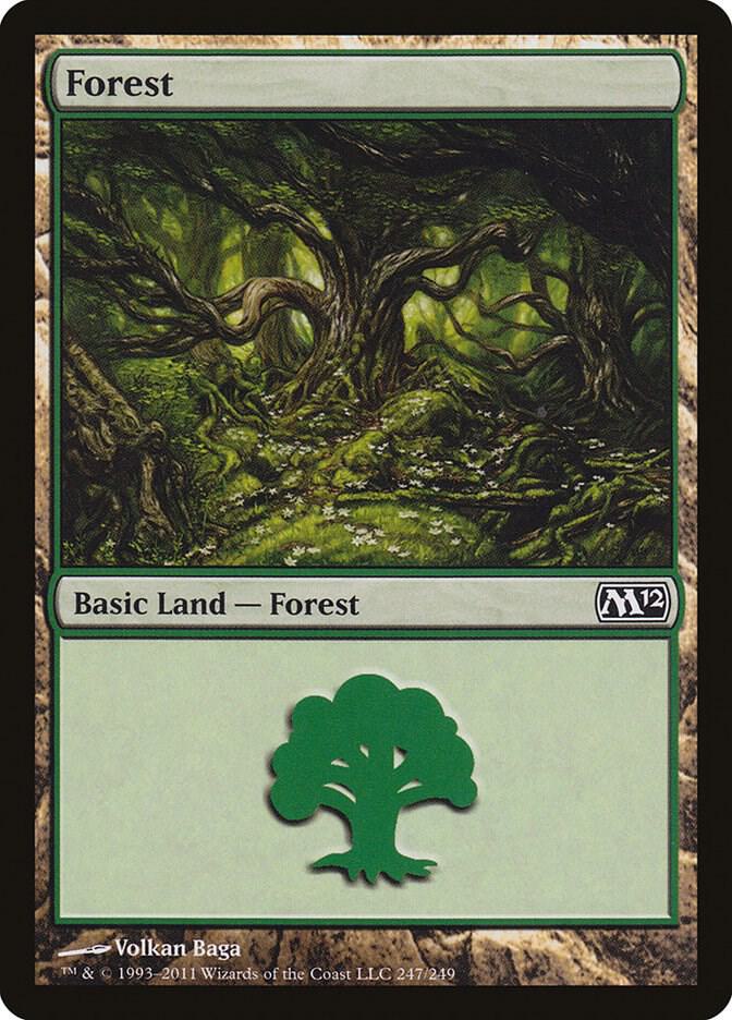 Forest (247) - Magic 2012 (M12)