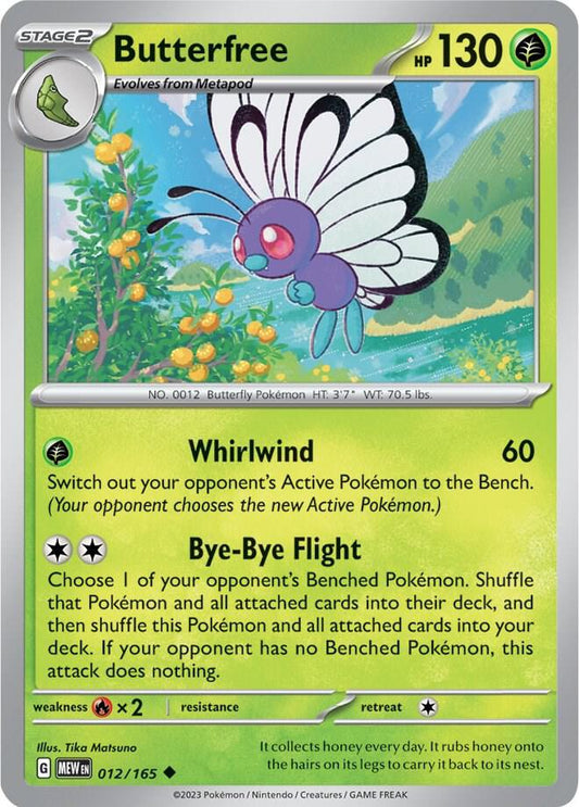 Butterfree - SV: Scarlet & Violet 151 (MEW)