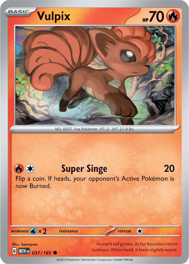 Vulpix - SV: Scarlet & Violet 151 (MEW)