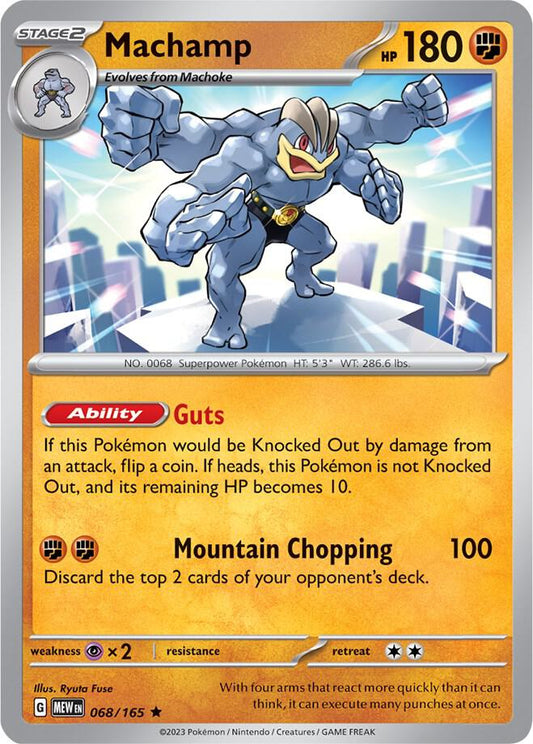 Machamp - SV: Scarlet & Violet 151 (MEW)