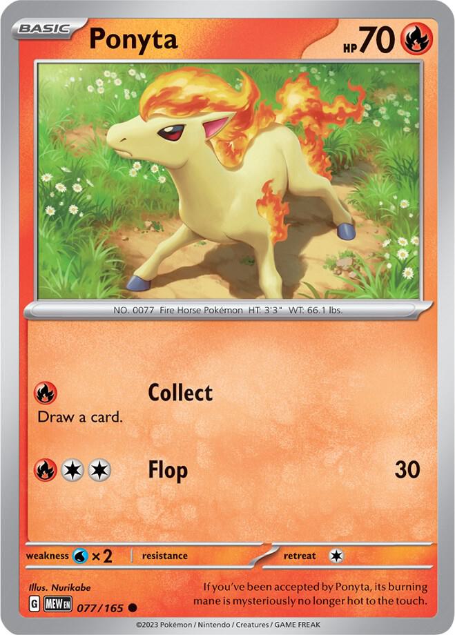 Ponyta - SV: Scarlet & Violet 151 (MEW)