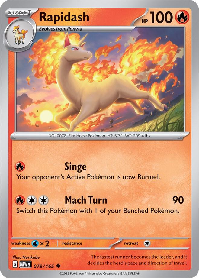 Rapidash - SV: Scarlet & Violet 151 (MEW)