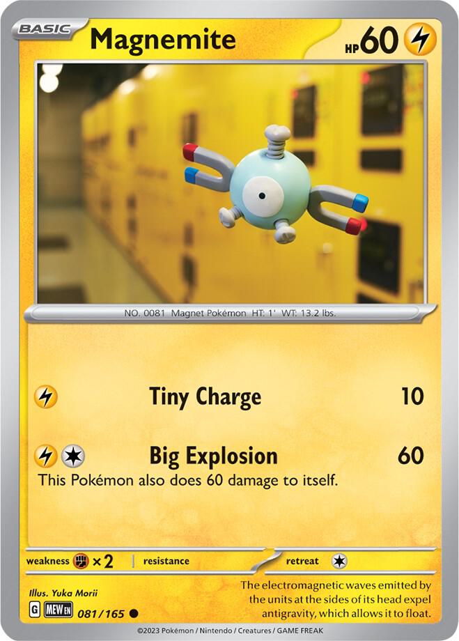 Magnemite - SV: Scarlet & Violet 151 (MEW)