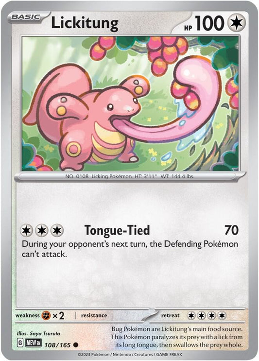 Lickitung - SV: Scarlet & Violet 151 (MEW)