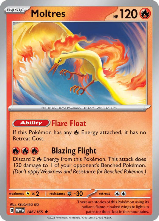 Moltres - SV: Scarlet & Violet 151 (MEW)